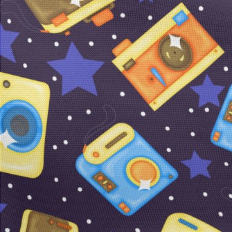 Retro Nostalgic Camera Pongee