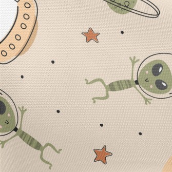 Tricky Space Aliens Pongee
