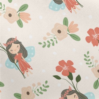 Shy Flower Fairy Pongee