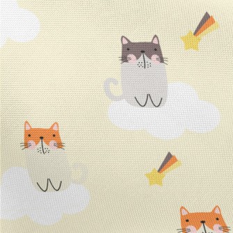 Meteor Cloud Cat Pongee