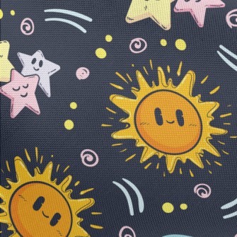 Sun And Stars Family Pongee