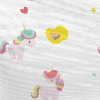 Cute Unicorn Pongee