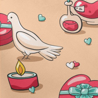 Love Potion Carrier Pigeon Pongee