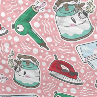 Cute Expression Electrical App Pongee
