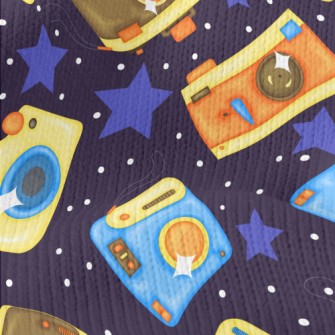 Retro Nostalgic Camera Stretch Jersey