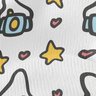 Childlike And Cute Camera Stretch Jersey