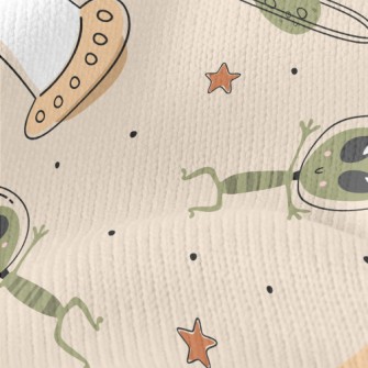Tricky Space Aliens Stretch Jersey