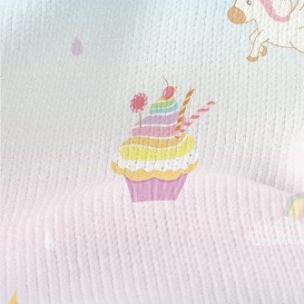 Fantasy Gradient Unicorn Stretch Jersey