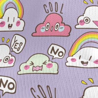 Conversation Mode Cloud Stretch Jersey