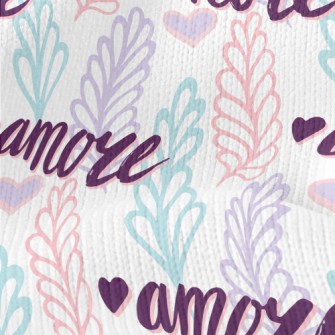 Love Words Stretch Jersey