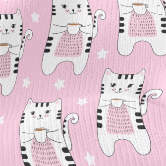 Enjoy Coffee Cat Stretch Jersey