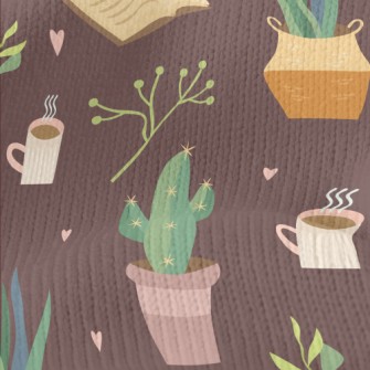 Healing Succulents Stretch Jersey