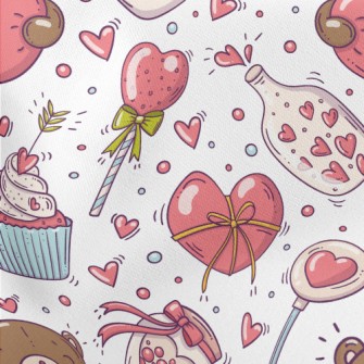 Bear Hug Love Lightweight Cotton Poplin