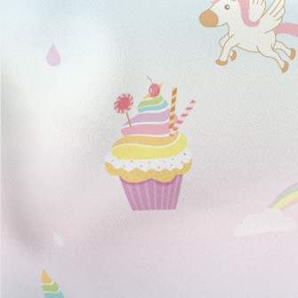 Fantasy Gradient Unicorn Lightweight Cotton Poplin