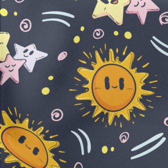 Sun And Stars Family Lightweight Cotton Poplin
