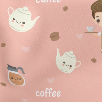 Coffee Shop Clerk Lightweight Cotton Poplin