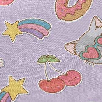 Love Glasses Cat Midweight Cotton Poplin