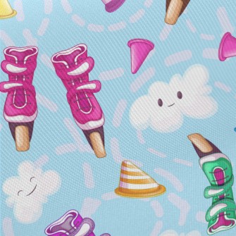 Fun Skates Midweight Cotton Poplin