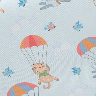 Glider Cat Midweight Cotton Poplin