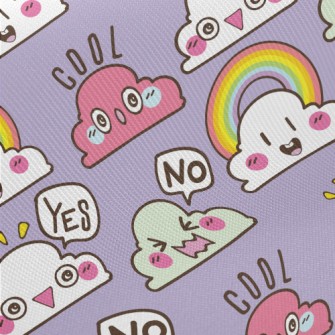 Conversation Mode Cloud Midweight Cotton Poplin