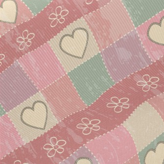 Patchwork Love Plaid Midweight Cotton Poplin