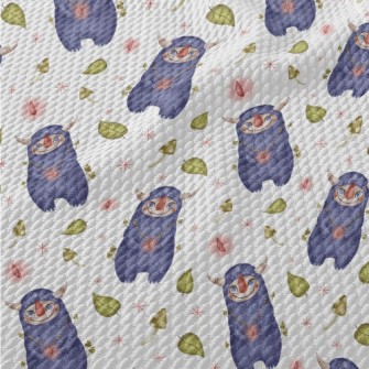 Friendly Forest Spirit Birdseye Piqué