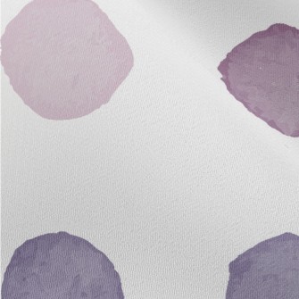 Colorful Watercolor Dots Chiffon