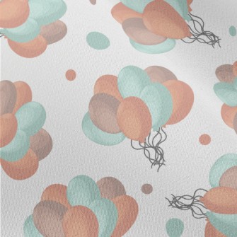 Cartoon Flying Balloon Chiffon