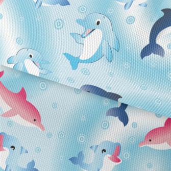 Happy Dolphin World Waterproof Oxford