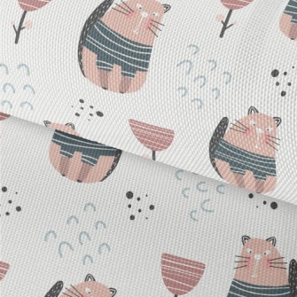 Cute Cartoon Pet Cat Waterproof Oxford