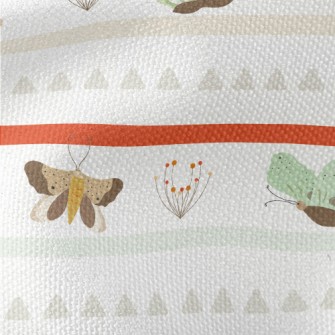 Ethnic Butterfly Waterproof Canvas