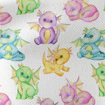 Fairytale Dragon Baby Waterproof Canvas