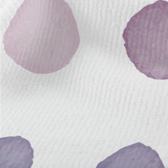 Colorful Watercolor Dots Terry