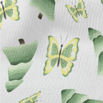 Forest Trees And Butterflies Terry