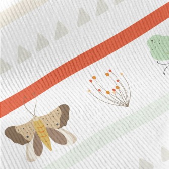 Ethnic Butterfly Standard Corduroy