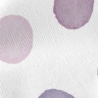 Colorful Watercolor Dots Standard Corduroy