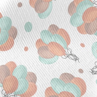 Cartoon Flying Balloon Standard Corduroy