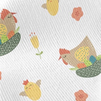 Easter Hen And Eggs Standard Corduroy
