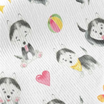Lively Husky Baby Standard Corduroy