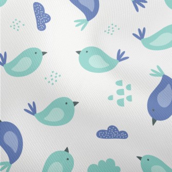 Hand Drawn Blue Bird Dobby