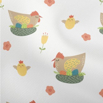 Easter Hen And Eggs Dobby