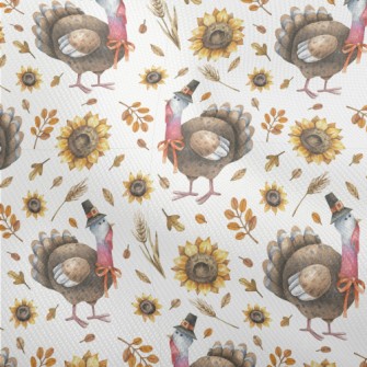 Hand Drawn Thanksgiving Turkey Dobby