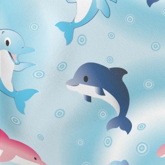 Happy Dolphin World Stretch Ponte