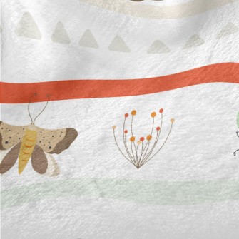 Ethnic Butterfly Minky