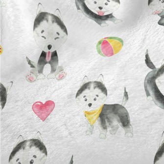 Lively Husky Baby Minky