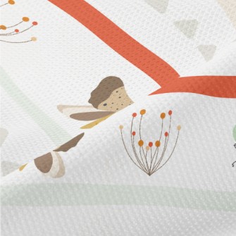 Ethnic Butterfly Piqué