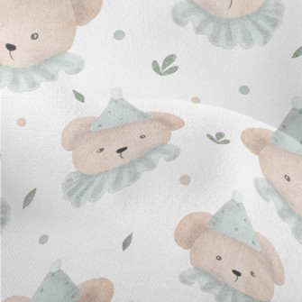 Cute Teddy Bear Toy Lightweight Performance Linen