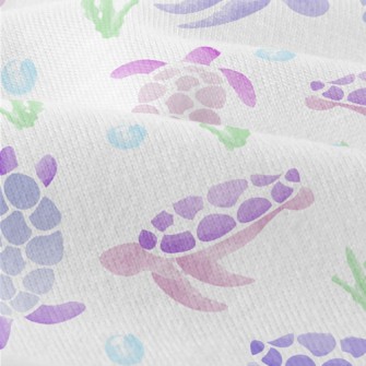 Pink And Purple Watercolor Tur Modern Jersey