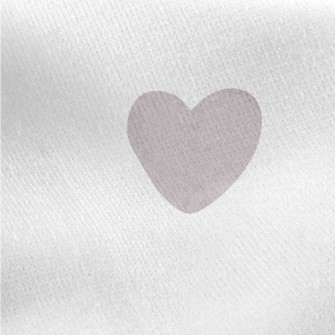 Morandi Colorful Love Jersey Backed Fleece