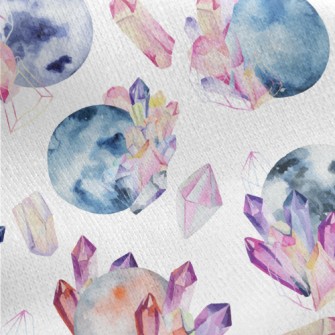 Crystal And Moon Jersey Backed Fleece
